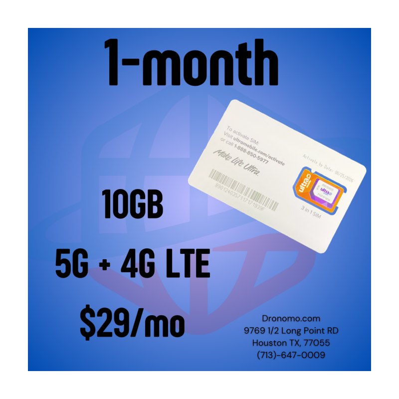 Ultra Mobile 10GB Plan ($29/mo)