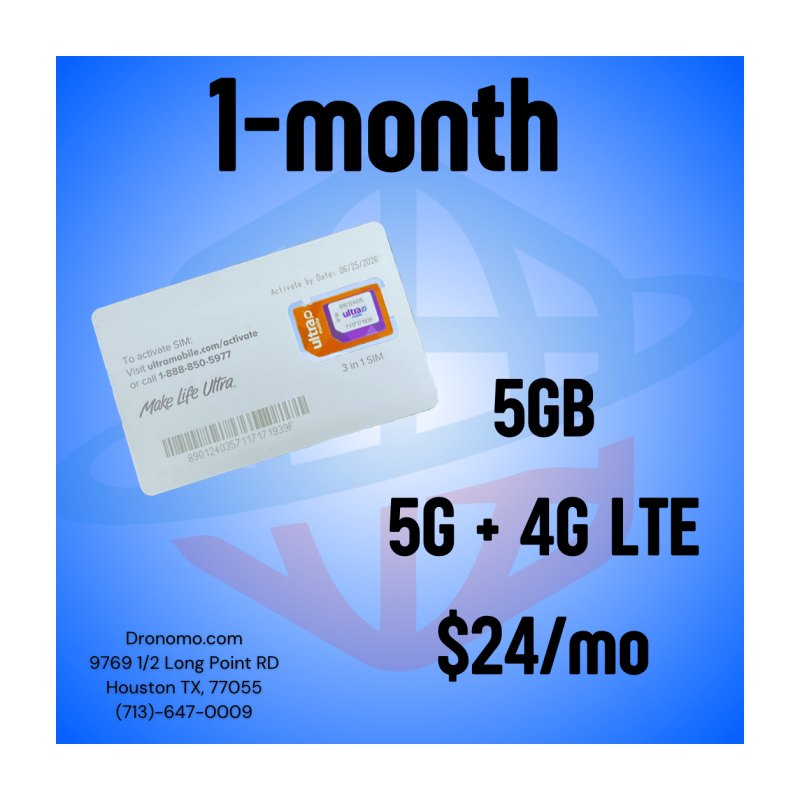Ultra Mobile 5GB Plan ($24/mo)